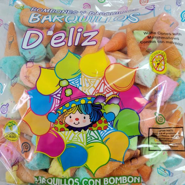 D”ELIZ BARQUILLO BOMBÓN MINI 60 PCS