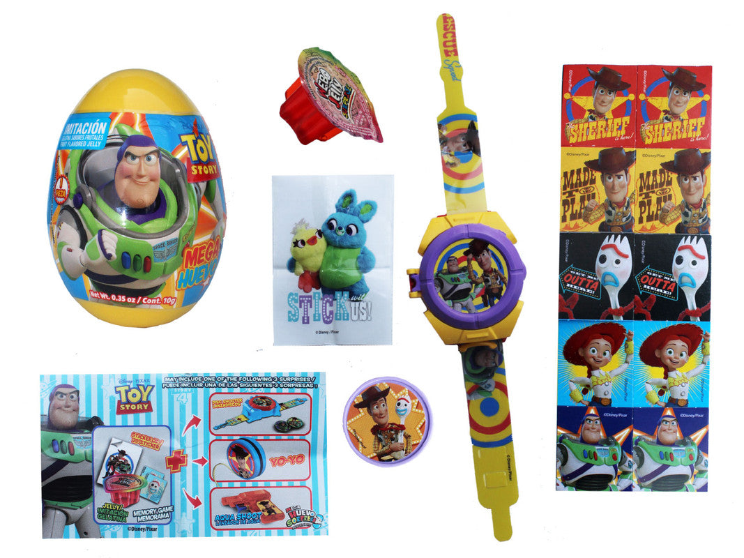 BONDY MEGA HUEVO TOY STORY 6 PCS