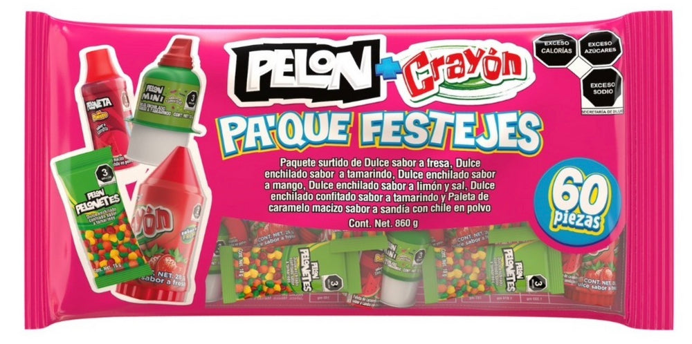 LORENA PARTY BAG 8/60PC