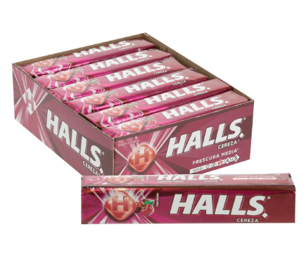 HALLS CHERRY 30/12ct
