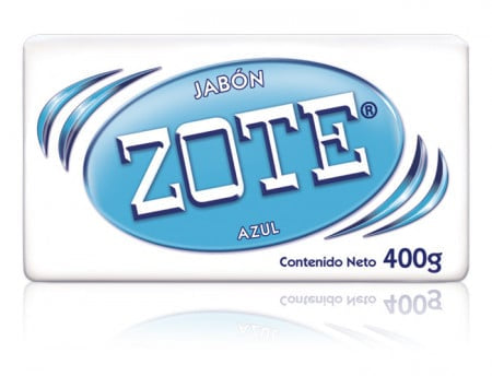 JABON ZOTE AZUL 25/400 GR