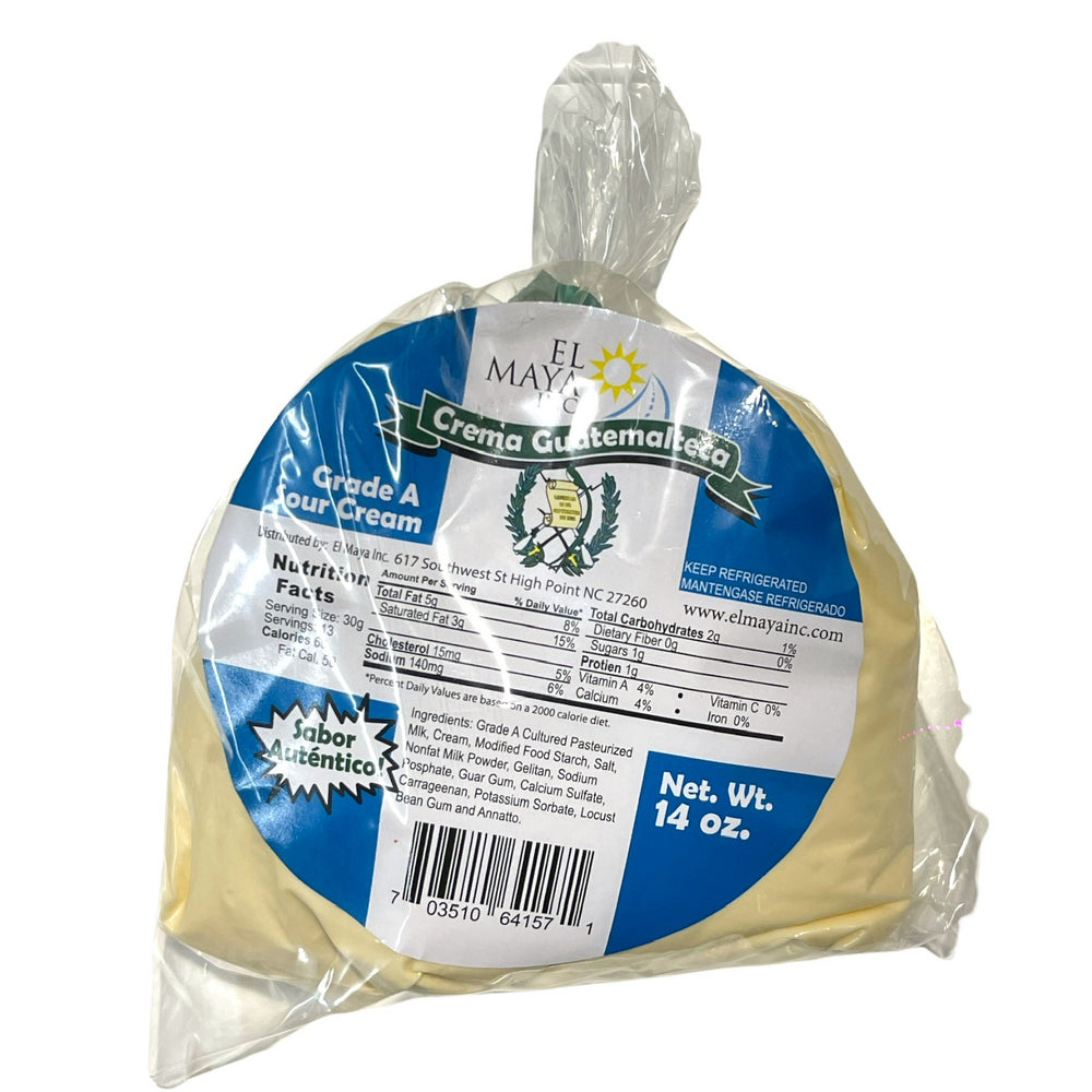 CREMA GUATEMALTECA EL MAYA 14 OZ