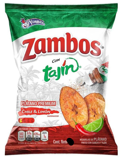YUMMIES ZAMBOS TAJIN 24/ 140g