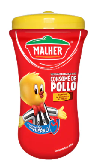 CONSOME SABOR A POLLO MALHER 12/908g