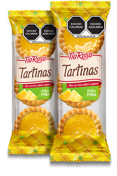 GALLETA TIA ROSA MEX TARTINAS PINA 26/100G