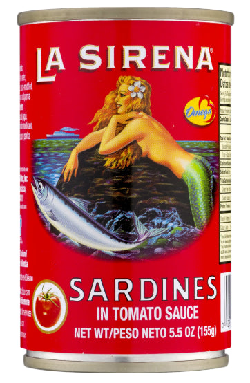 LA SIRENA REGULAR TOMATE 25/ 5.5oz. 155gr