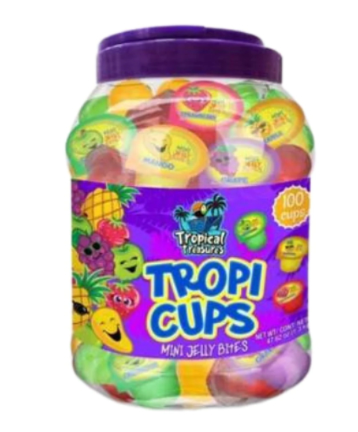 TROPICUPS JELLY JAR 6/100pc