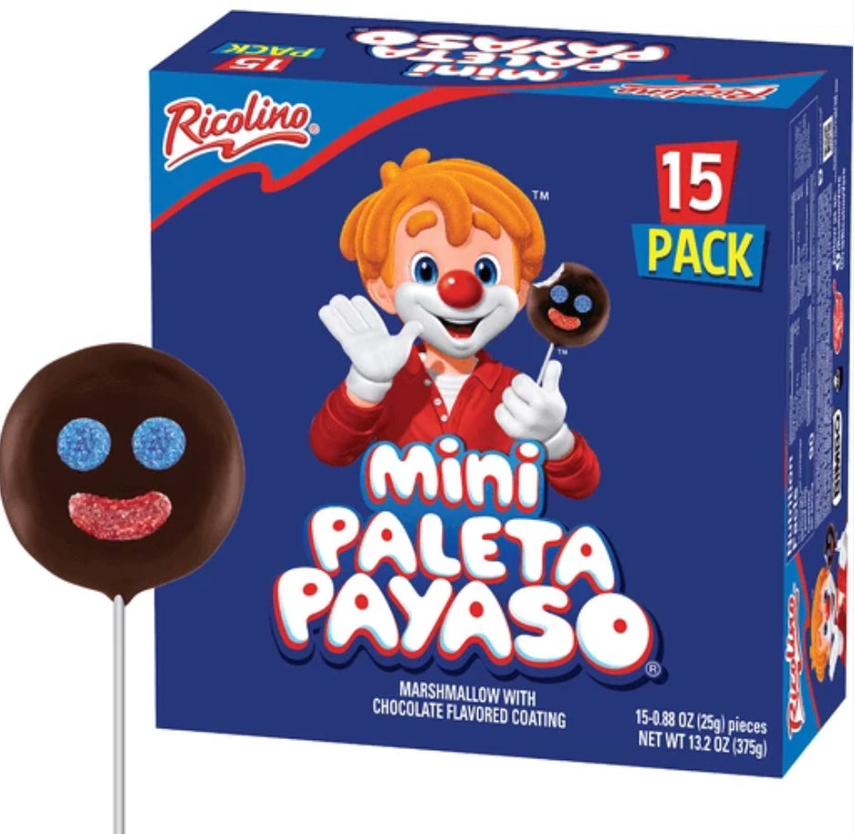 RICOLINO MINI PALETA PAYASO 12/15