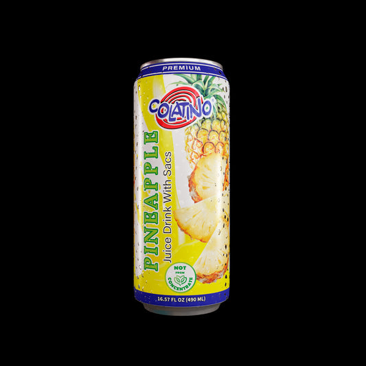 COLATINO JUGO DE PIÑA CON PULPA 24/490mL
