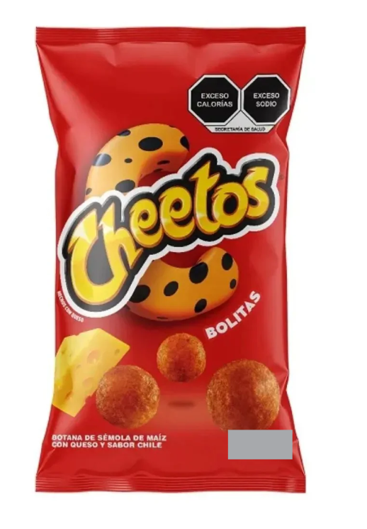 SABRITAS MEX CHEETO BOLITA 30/110G