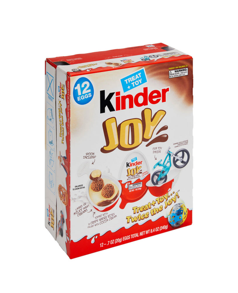 KINDER JOY CHOCOLATE EGG ( 0.7 oz., 12 pk)