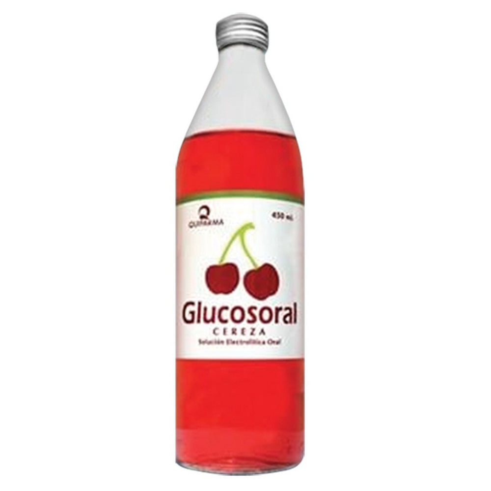 SUERO GLUCOSORAL CHERRY 24/ 450ml