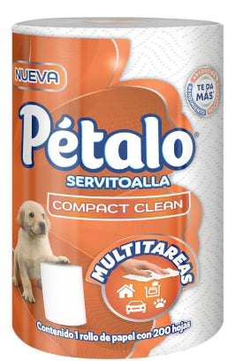 PETALO SERVITOALLA COMPACT CLEAN 200H (ENV NARANJA) 12/1PZA