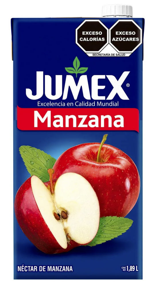 JUMEX TETRA MANZANA 8/ 1.89 LTR