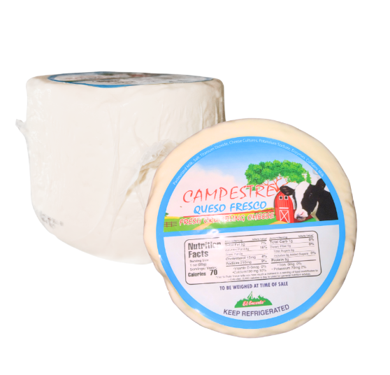 QUESO FRESCO CAMPESTRE 3/5LB. (R/W)