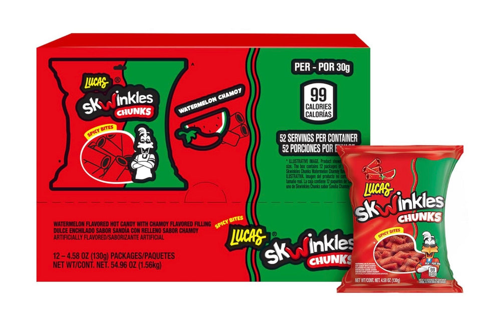 LUCAS SKWINKLES CHUNK SANDIA PEG 12/ 130g