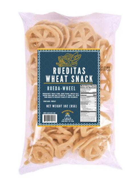 EL MAYA RUEDITAS (WHEAT SNACK) 12/3oz