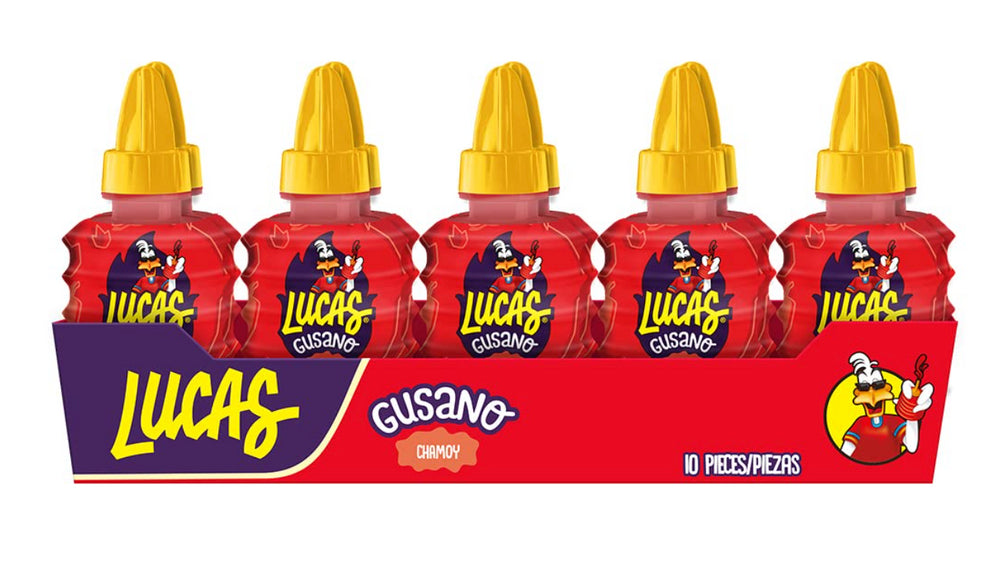 LUCAS GUSANO CHAMOY 30/10pc