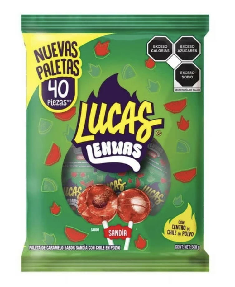 LUCAS LENWAS WATERMELON 12/40ct (1.43lb)