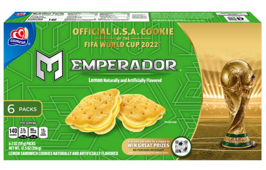 GAMESA EMPERADOR LIMON 12/ 12.5oz