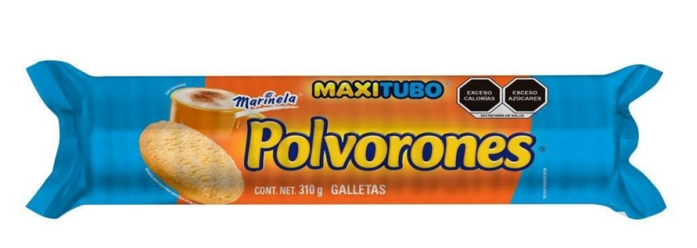 GALLETA MARINELA MEX POLVORON MAXI TUBO 24/ 310g