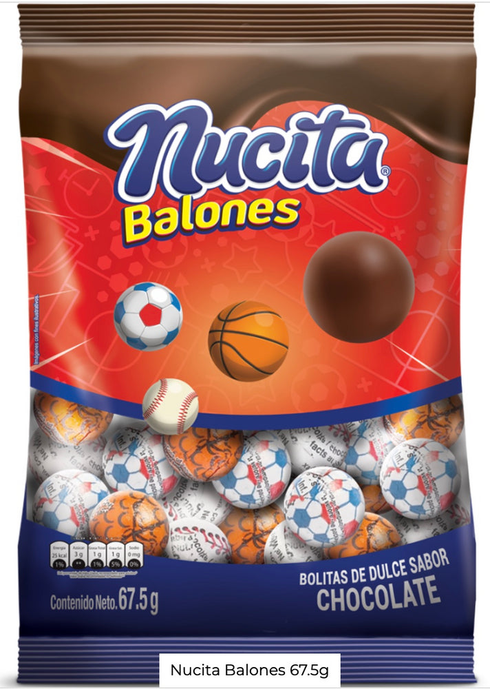 NUCITA BALONES 24/ 2.38 OZ