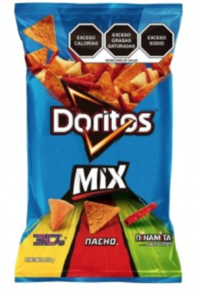 SABRITAS MEX DORITOS MIX 20/ 205g