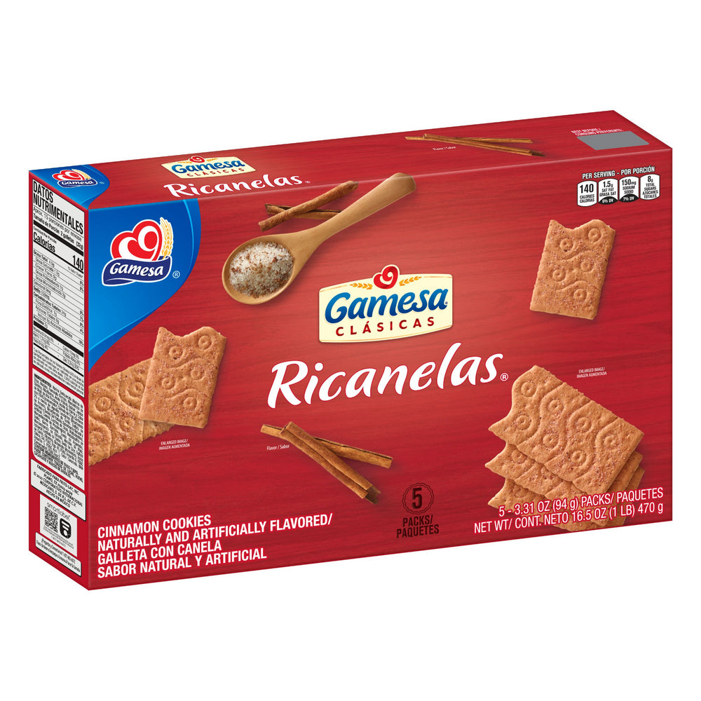 GAMESA RICANELAS 12/ 16.5oz
