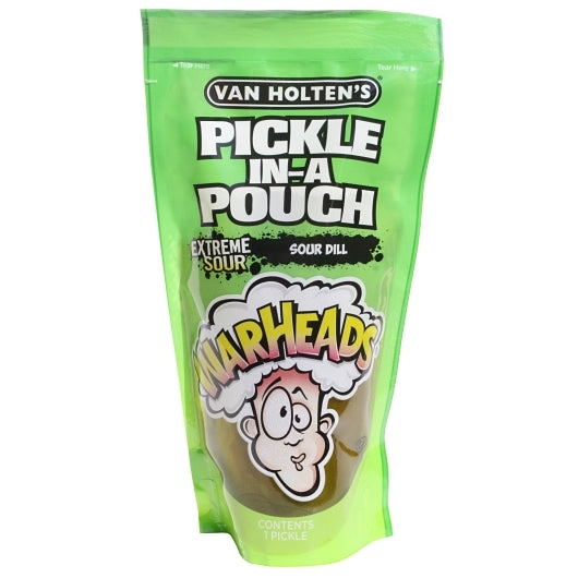 VAN HOLTENS WARHEADS EXTREME SOUR PICKLE 1/12pc