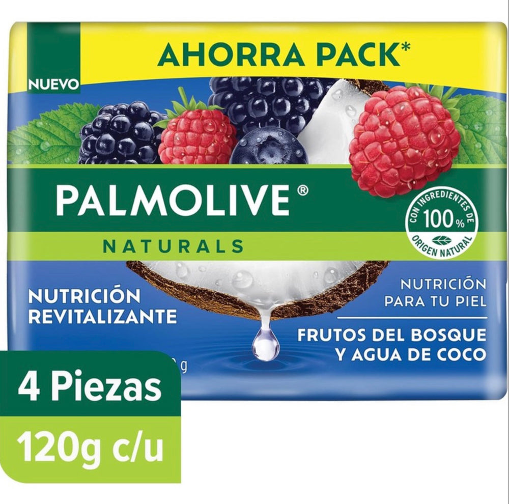 JABON PALMOLIVE FRUTOS DEL BOSQUE 18/ 4 / 120GR
