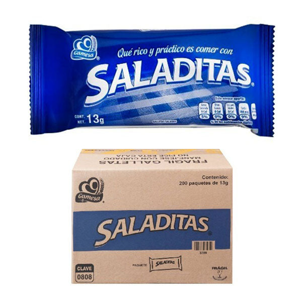 GAMESA SALADITAS 200/ 13 gr