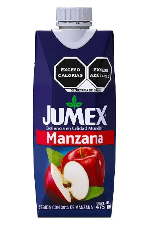 JUMEX TETRA PRISMAS MANZANA 12/475ML