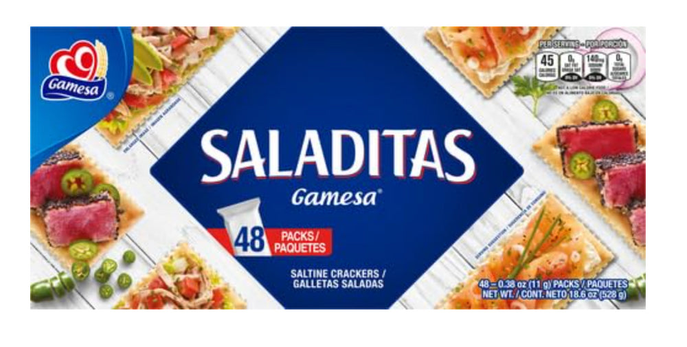 GAMESA SALADITAS 48CT MINI 12/ 16.20oz