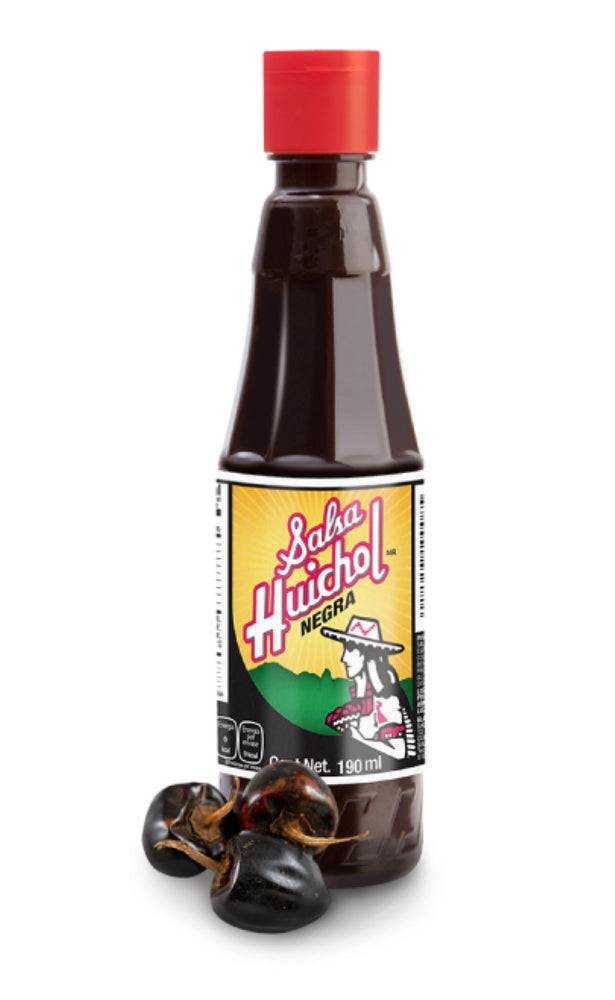 SALSA HUITCHOL NEGRA 24/ 6.5fl oz