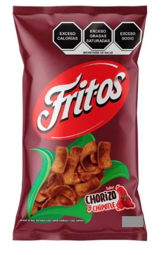 SABRITAS MEX FRITOS CHORIZO 20/170G