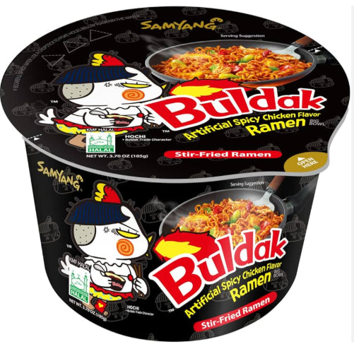 SAMYANG BULDAK NOODLE HOT CHICKEN BIG BOWL 16/105G
