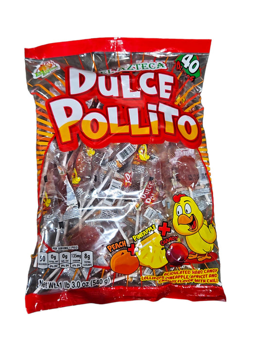 AZTECA PALETA DULCE POLLITO 24/40pcs