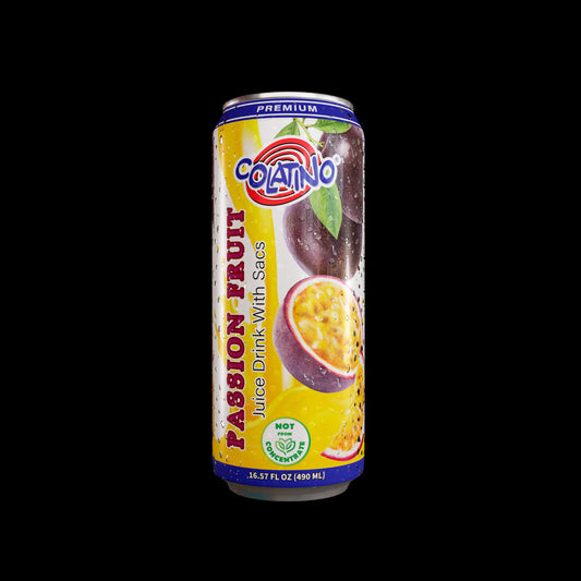 COLATINO JUGO DE MARACUYA CON PULPA 24/490ML