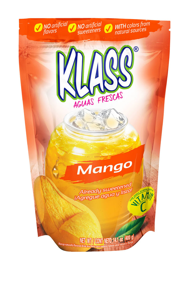 KLASS DRINK MIX MANGO 18/14.1OZ