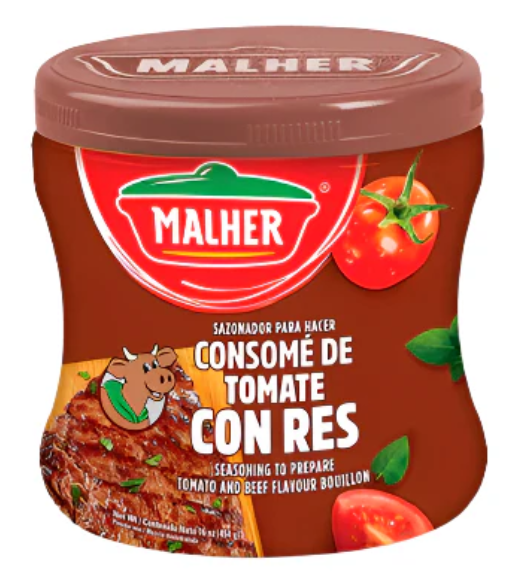 CONSOME SABOR A CARNE MALHER 24/454g