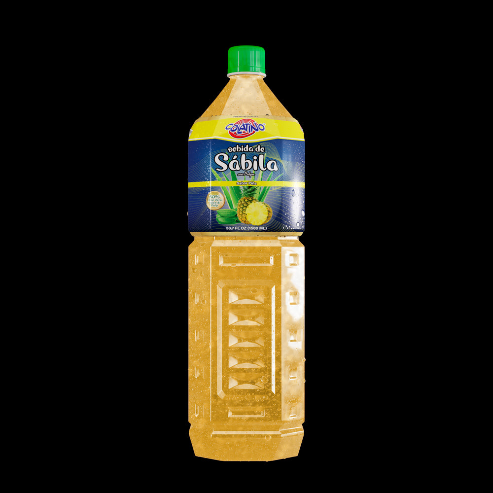 COLATINO ALOE VERA DRINK WITH PULP (PIÑA) 6/1500mL