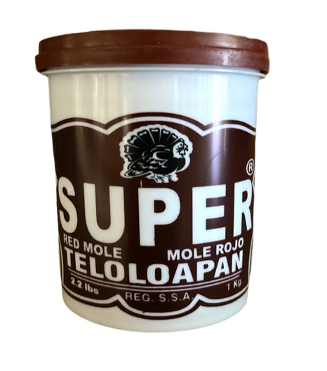 SUPER MOLE TELOLOAPAN ROJO C/12/ 2.2LBS
