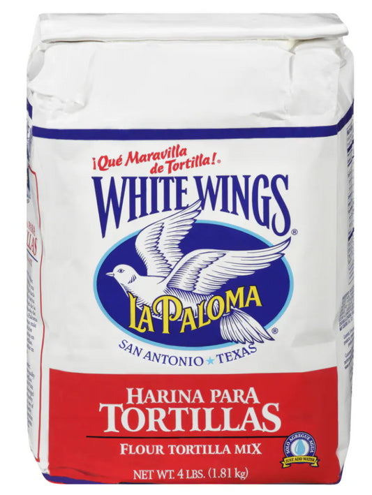 WHITE WINGS HARINA PARA TORTILLAS MIX 6/4LBS