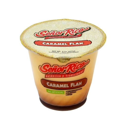 SENOR RICO CARAMELO FLAN 6/8oz