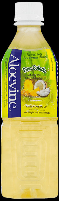 ALOEVINE PINA COLADA 20/ 500ML (16.9oz)