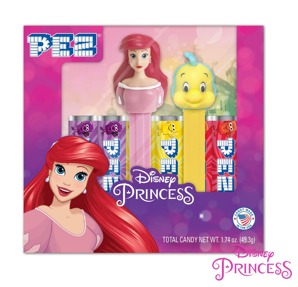 PEZ LITTLE MERMAID TWIN PACK 1/1.74OZ