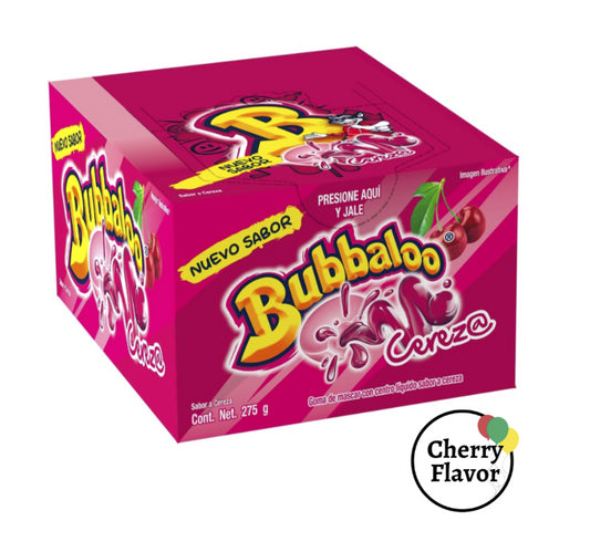 ADAMS BUBBALOO CEREZA 32/50