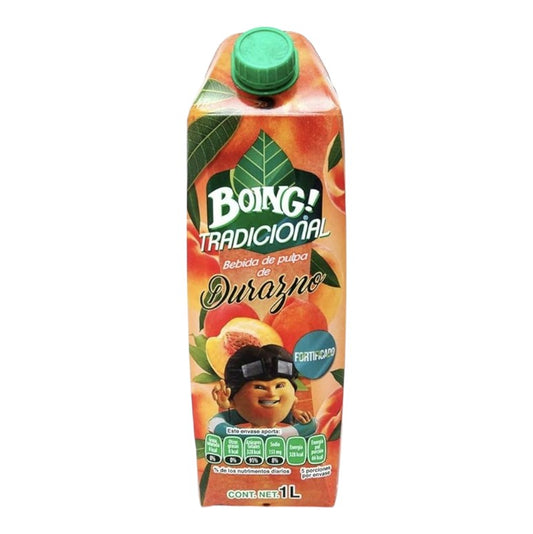 JUGO BOING DURAZNO TETRA-BRICK 12/ 34oz