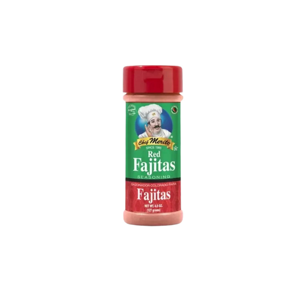 CHEF MERITO FAJITA SEASONING 4.5/12 RTE