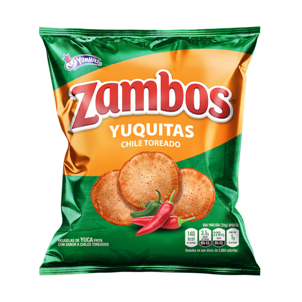 YUMMIES ZAMBOS YUQUITAS CHILE TOREADO 24/ 130g